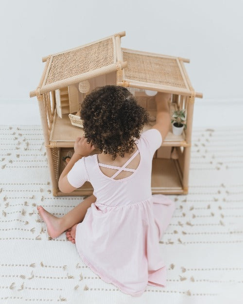 Edie Rattan Dollhouse - Ellie & Becks Co.