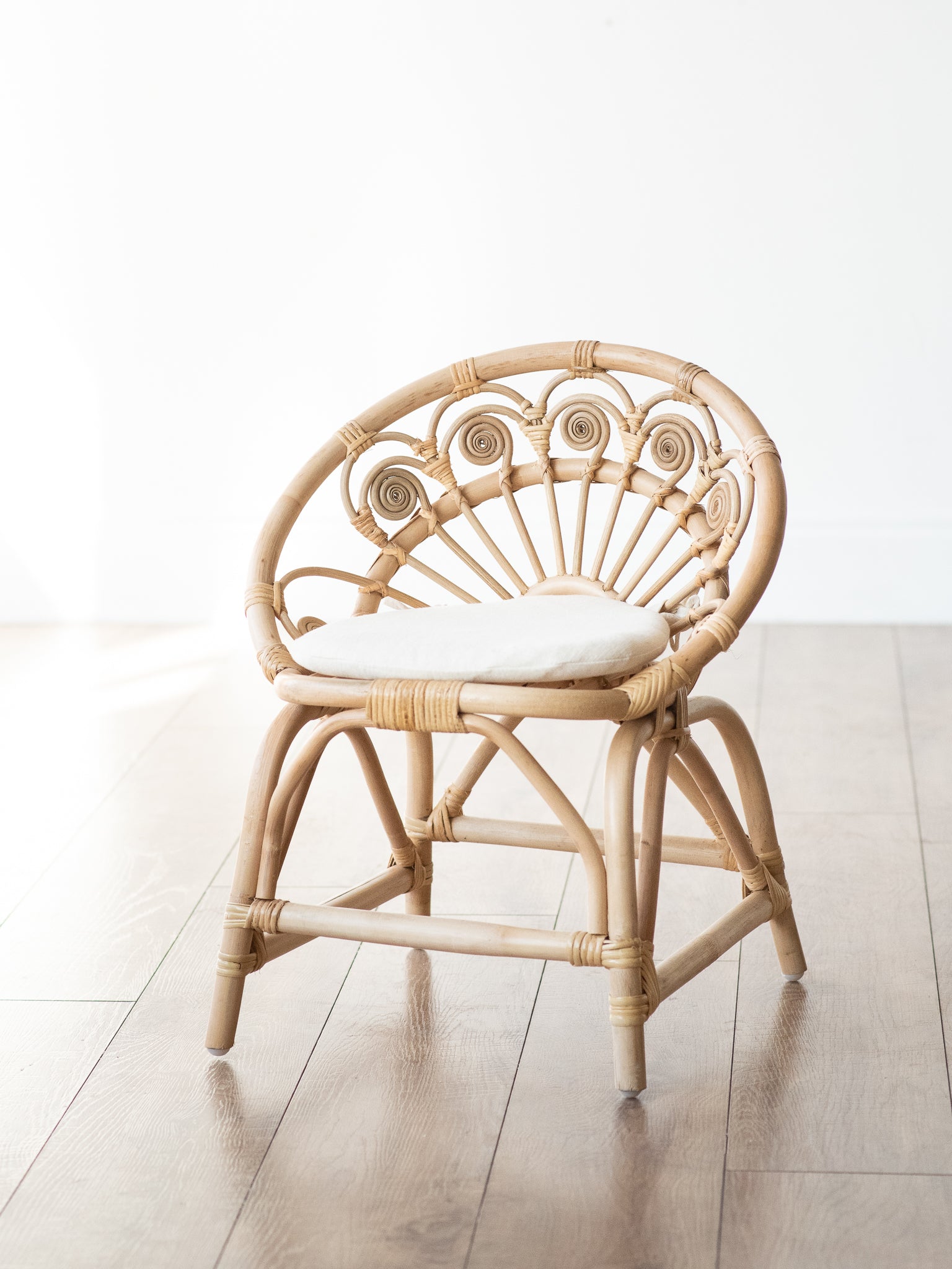 Dahlia Rattan Kids Chair - Ellie & Becks