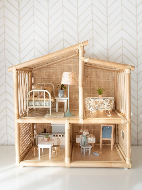 Edie Rattan Dollhouse - Ellie & Becks Co.