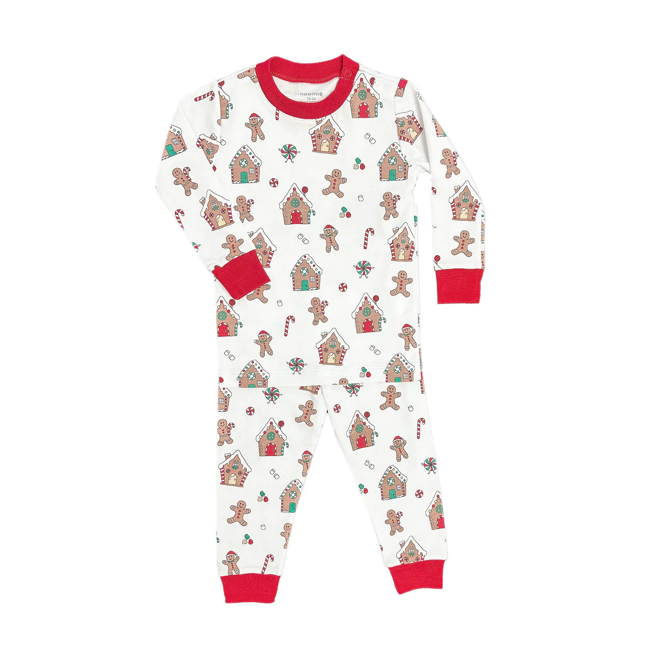 Gingerbread Holiday Pajama Set