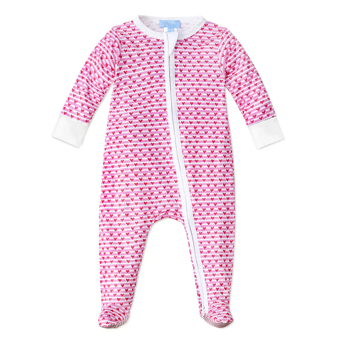 Sailor Hearts Footie Pajama