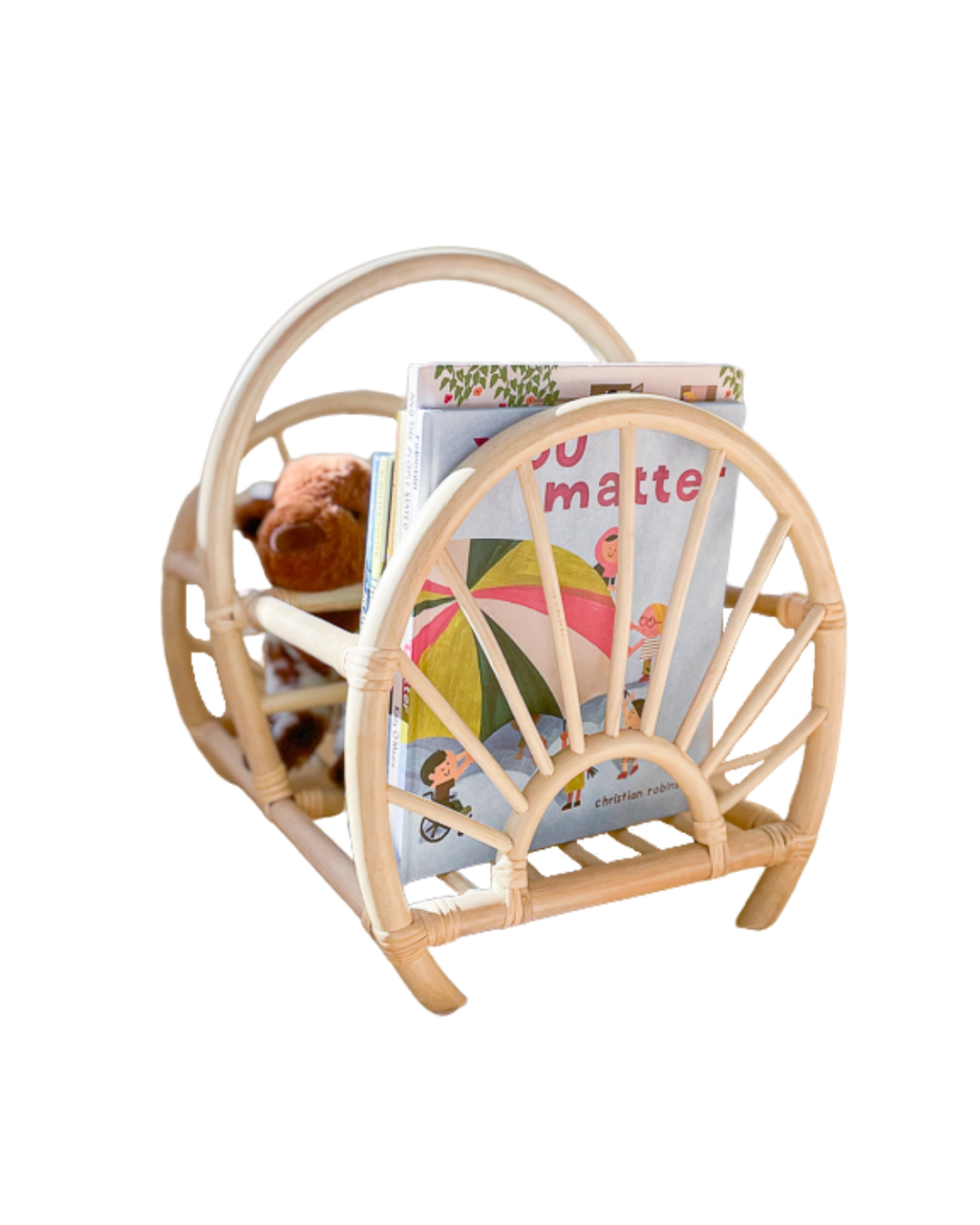 Sunshine Rattan Book Rack – Ellie & Becks Co.
