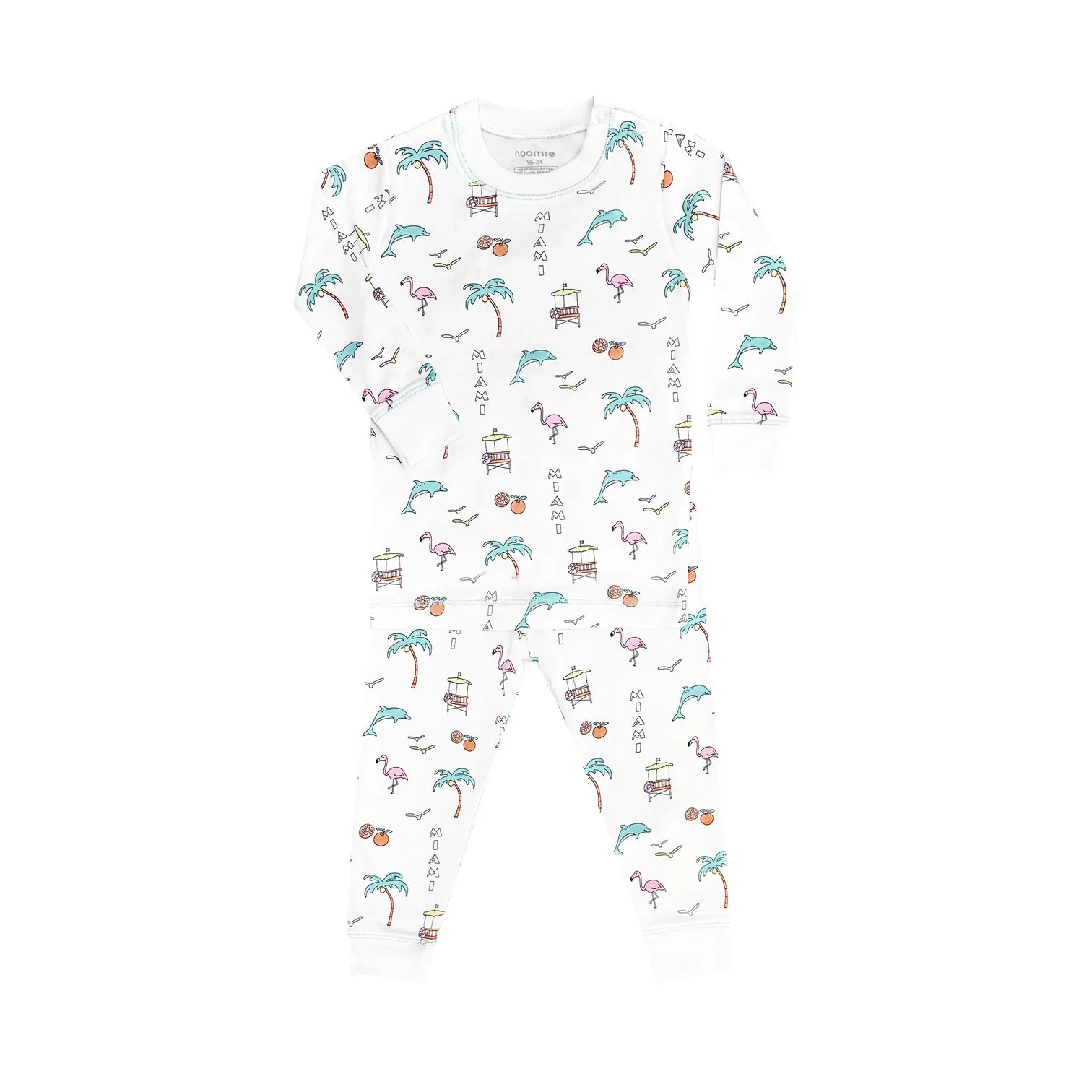 Miami Long Pajama Set