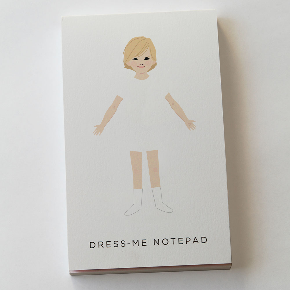 Dress-Me Notepad - Ethan - Ellie & Becks Co.