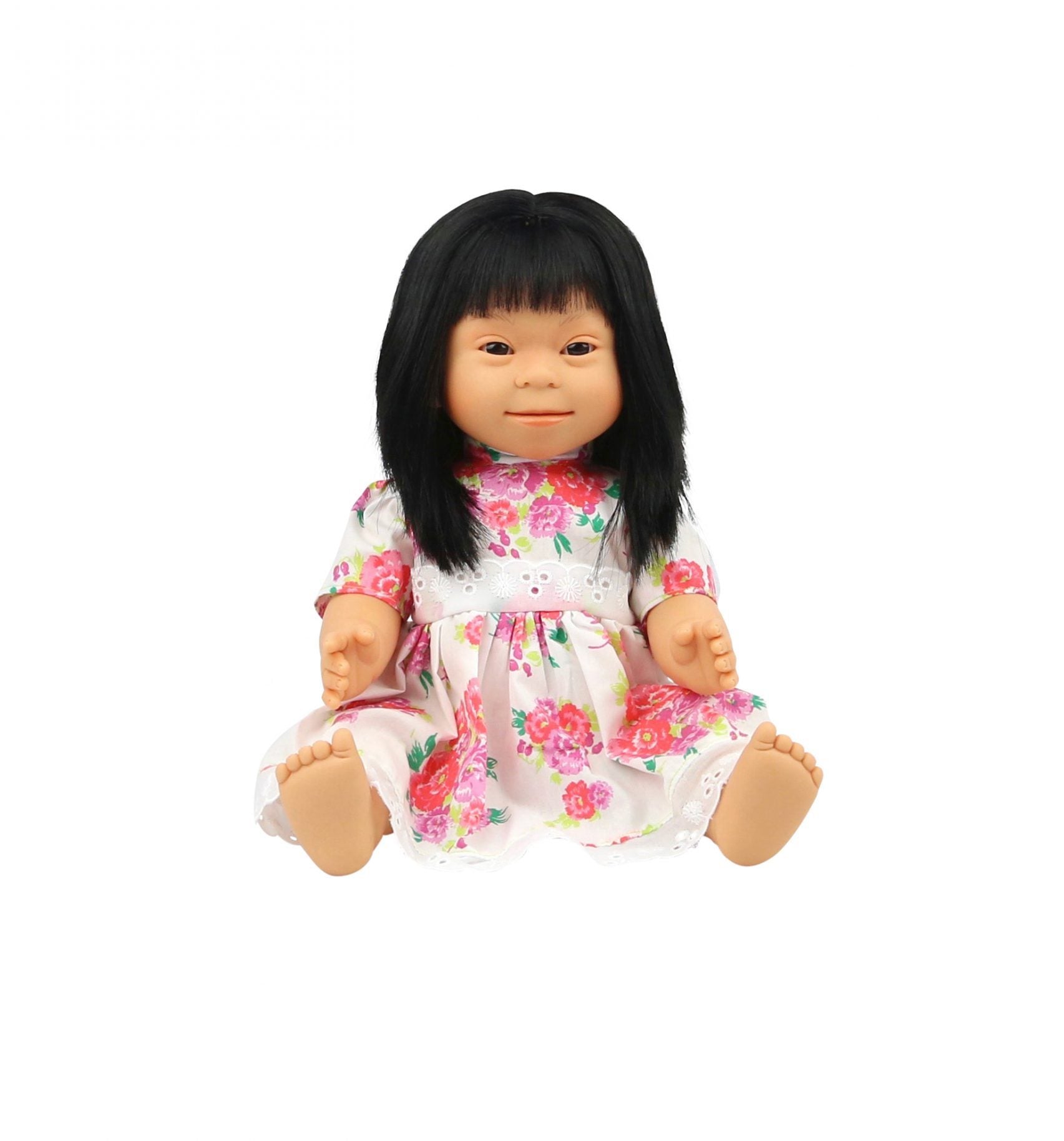 15&quot; Asian Girl Doll w/ Down Syndrome - Ellie &amp; Becks Co.