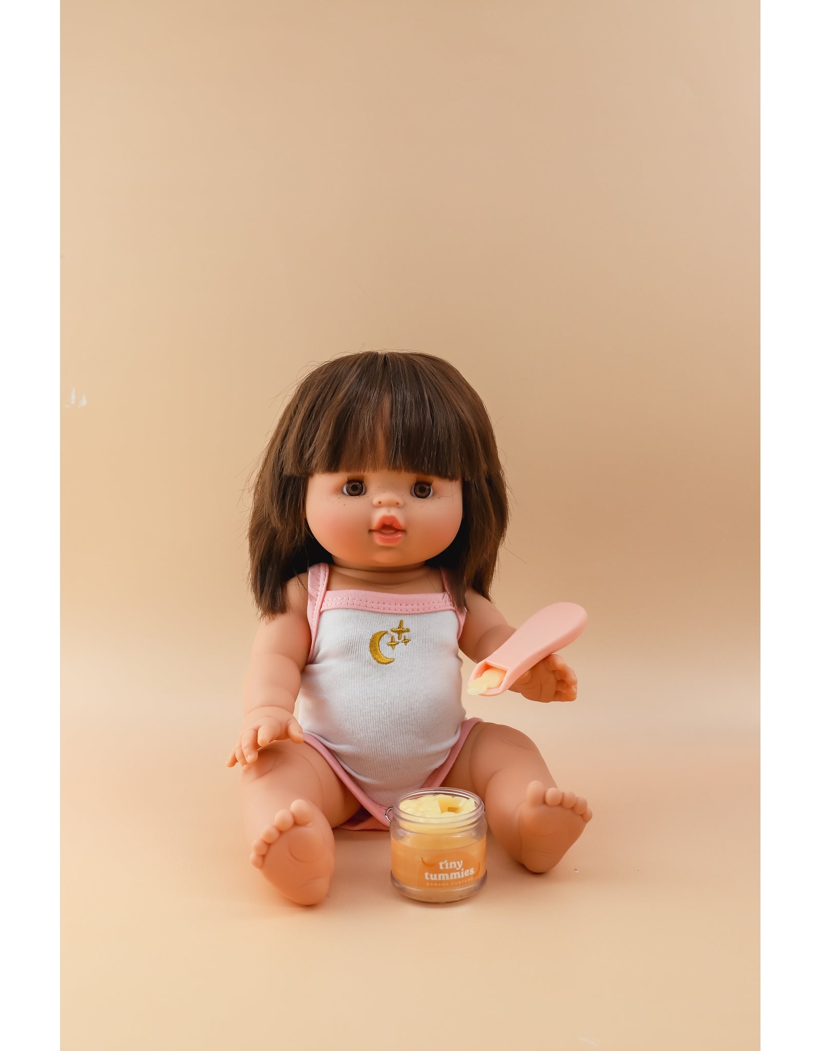 Tiny Tummies Doll Puree Set - Peach by Tiny Harlow | Ellie &amp; Becks Co.
