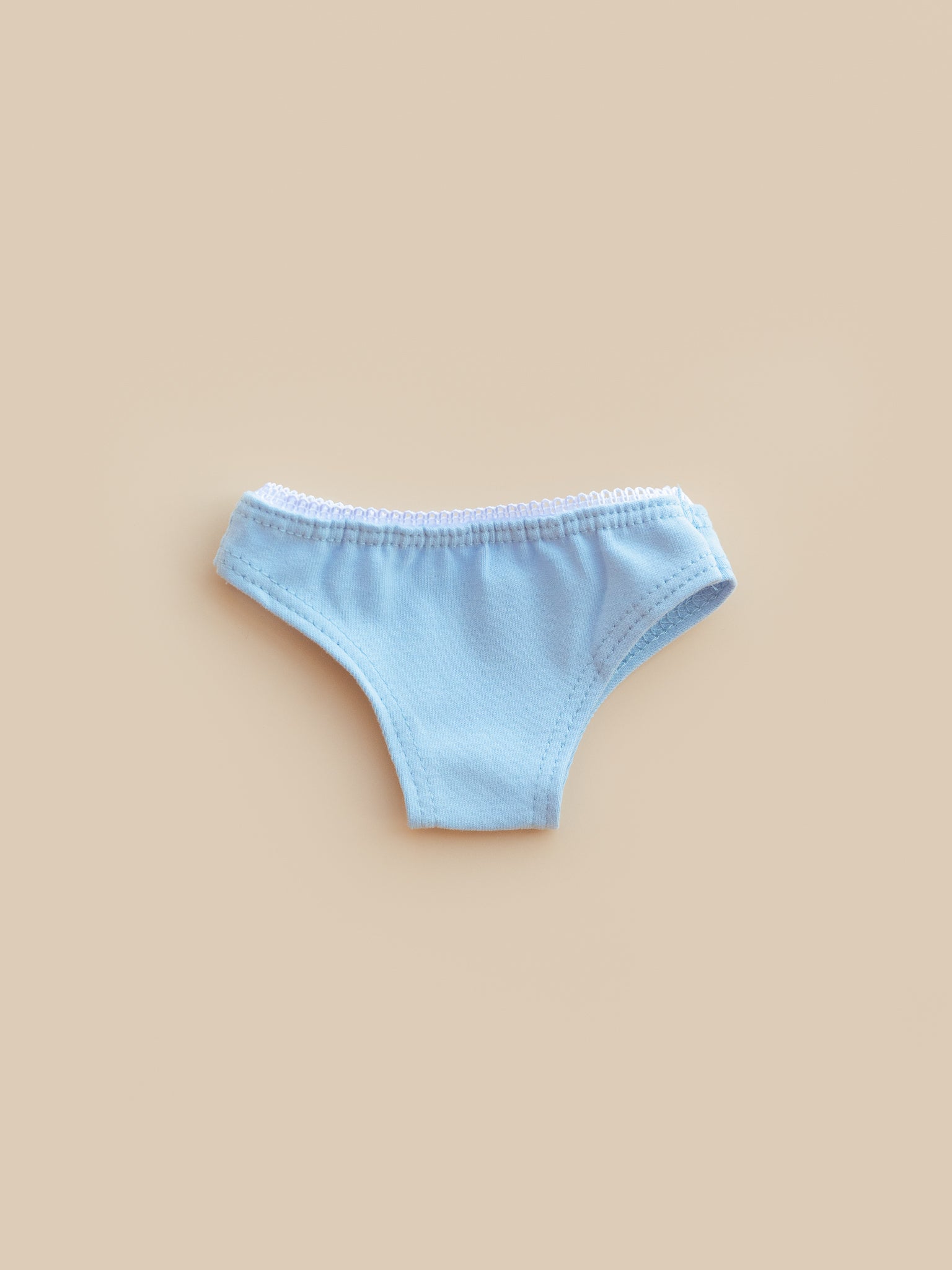 Baby Blue Cotton Doll Underwear - Ellie & Beck Co.