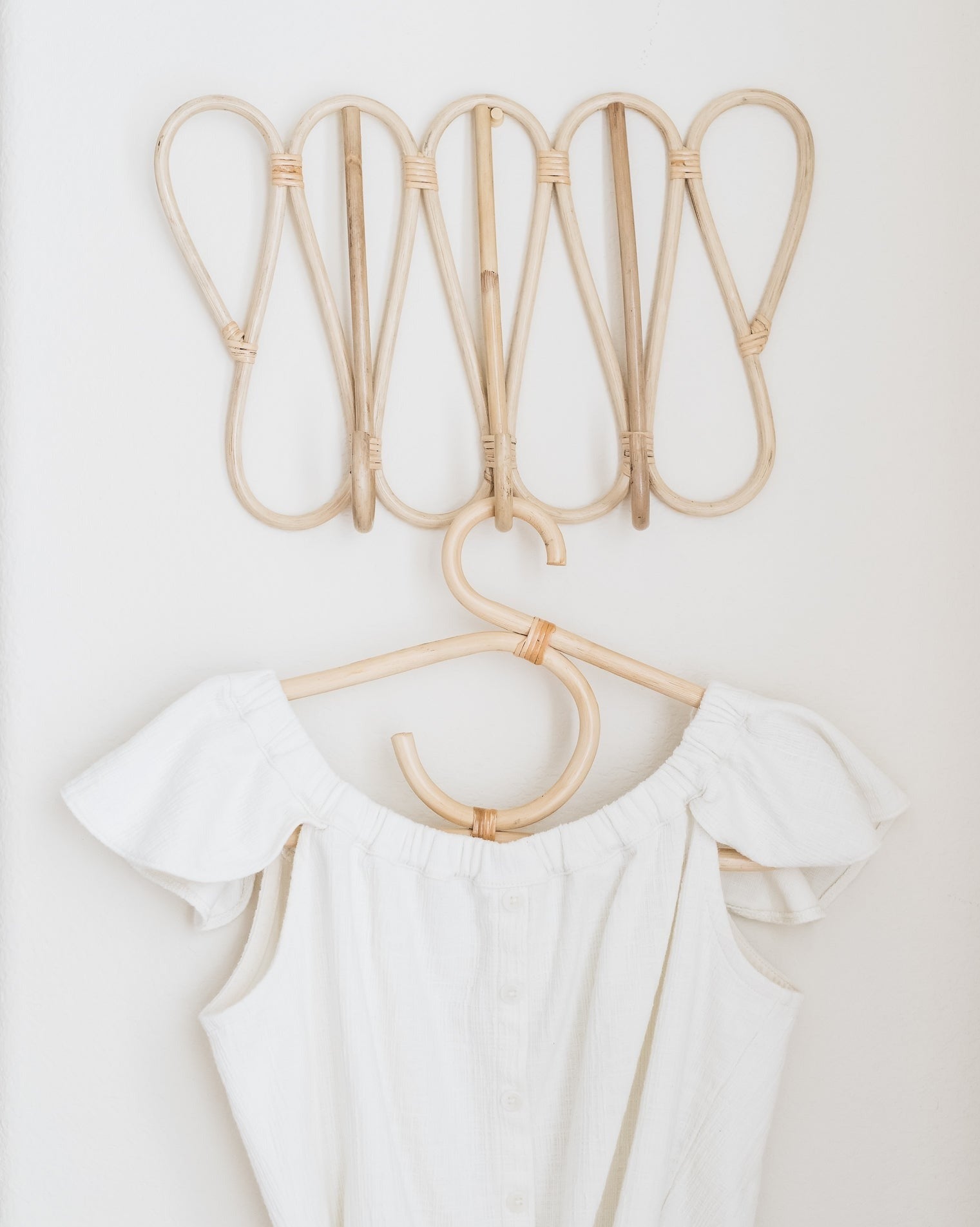 Rattan Full Sized Hangers - Ellie & Becks