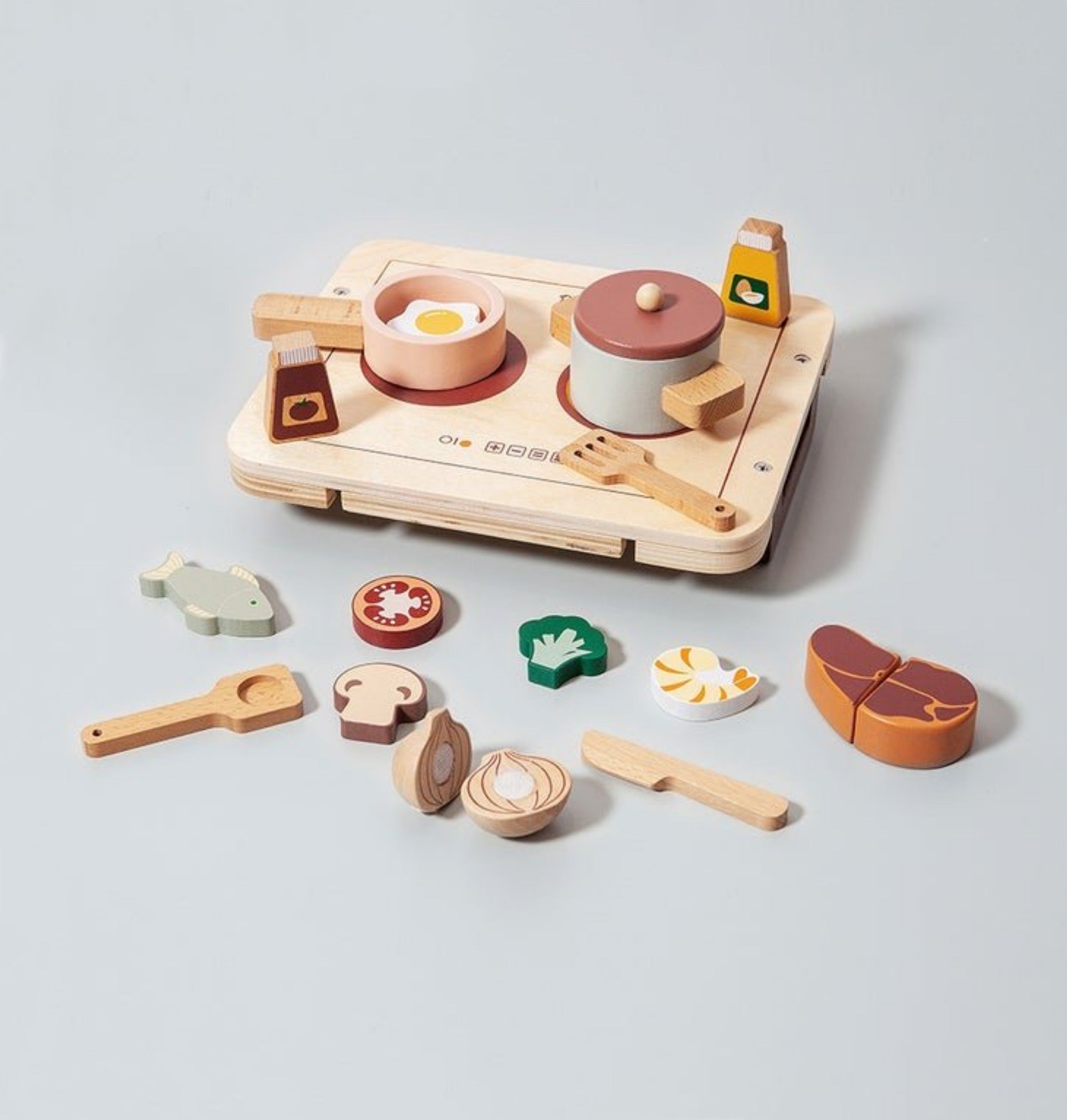 Wooden Play Food Set