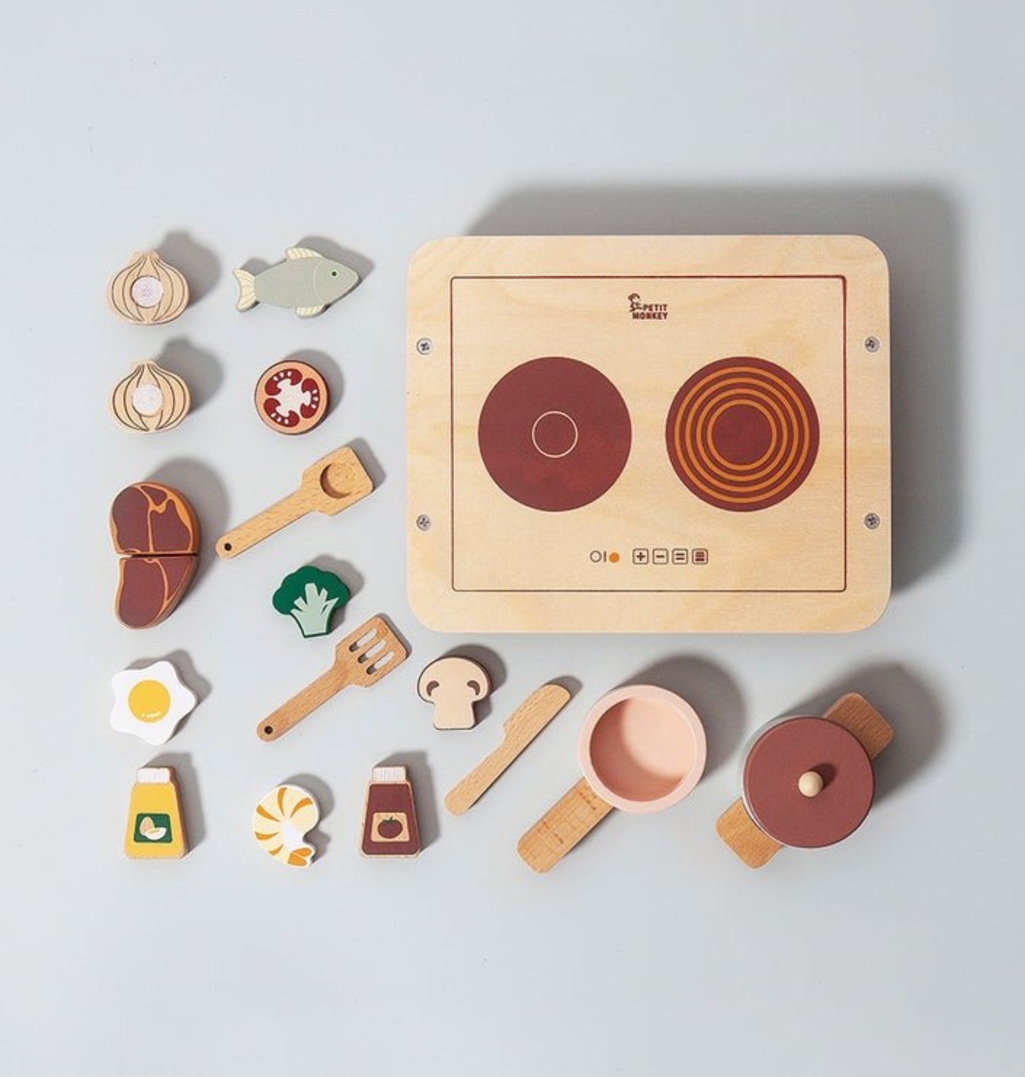 Wooden Play Food Set